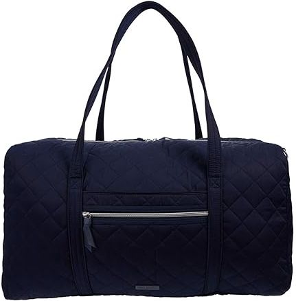 Performance Twill Lay Flat Travel Duffel (Classic Navy) Carry on Luggage
