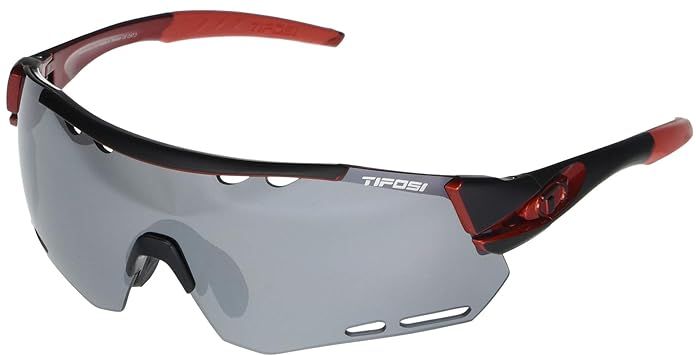 Alliant (Black/Red Frame Smoke/AC Red/Clear Lenses) Sport Sunglasses