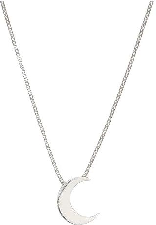 18 Moon Adjustable Necklace (Sterling Silver) Necklace