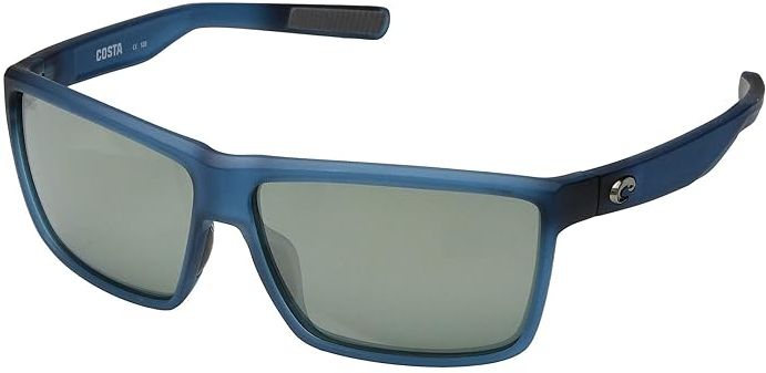 Rinconcito (Gray Silver Mirror 580G/Matte Atlantic Blue Frame) Fashion Sunglasses