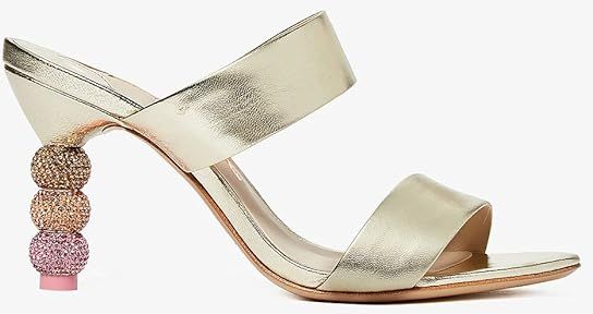 Rosalind Crystal Mid Mule (Champagne Ombre) Women's Shoes