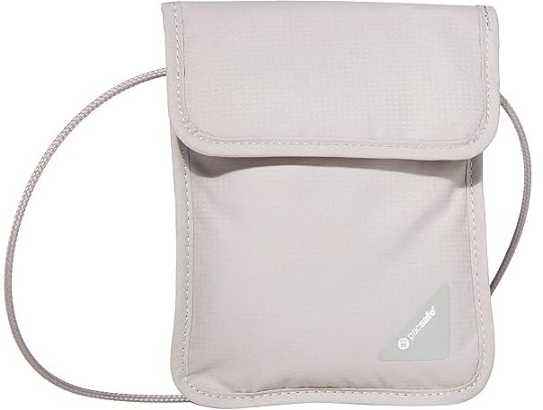Coversafe X75 RFID Neck Pouch (Grey) Travel Pouch