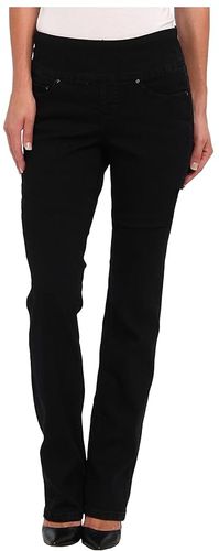 Paley Pull-On Slim Boot Jeans (Black Void) Women's Jeans