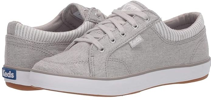 Center Chambray/Stripe (Light Grey) Women's Lace up casual Shoes