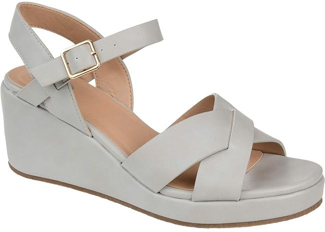 Kirstie Wedge (Grey) Women's Shoes