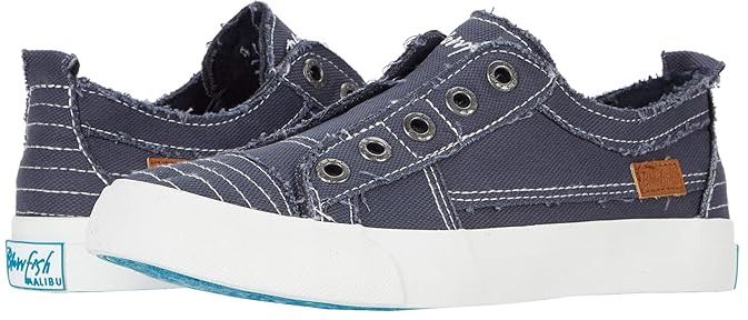 Play (Blue Tuna Smoked Canvas) Women's Lace up casual Shoes