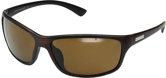 Sentry (Burnished Brown/Polarized Brown Polycarbonate Lens) Sport Sunglasses