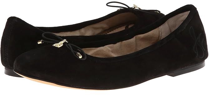 Felicia (Black Suede) Women's Flat Shoes