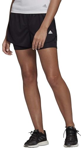 M20 2-in-1 Shorts (Black) Women's Clothing