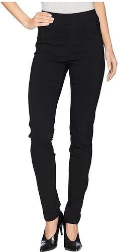 Technoslim Pull-On Slim Leg in Black (Black) Women's Casual Pants