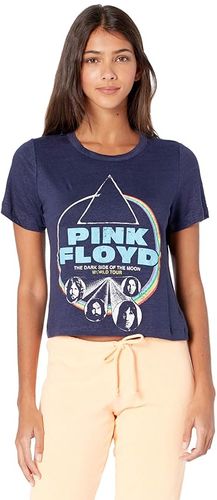 Pink Floyd - World Tour Linen Jersey Short Sleeve Tee (Avalon) Women's Clothing