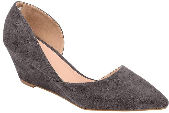 Lenox Wedge (Grey) Women's Shoes