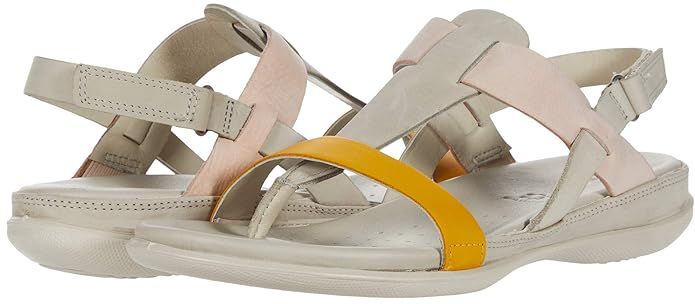 Flash T-Strap Sandal (Merigold/Gravel/Rose Dust Cow Nubuck/Cow Nubuck/Cow Nubuck) Women's Shoes