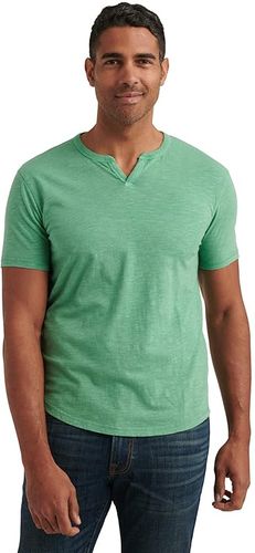 Slub Notch Tee (Creme De Menthe) Men's Clothing