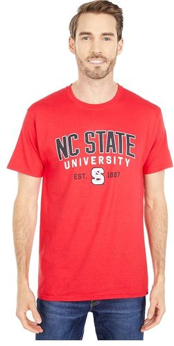 NC State Wolfpack Jersey Tee (Scarlet 4) Men's T Shirt