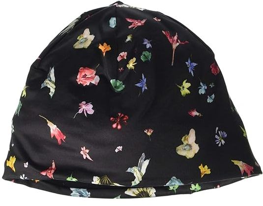 First-On Fleece Lined Hat (Flower Press) Beanies