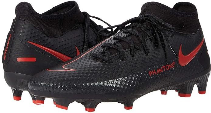 Phantom GT Academy DF FG/MG (Black/Chile Red/Dark Smoke Grey) Shoes