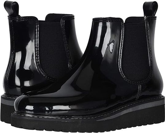 Kensington Waterproof (Black/Charcoal Gloss) Women's Waterproof Boots