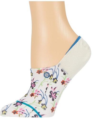 Garden Variety No Show (Cream) Women's Crew Cut Socks Shoes