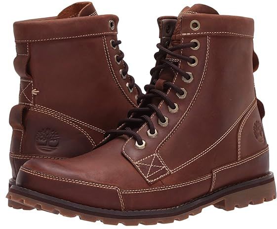 Earthkeepers(r) Rugged Original Leather 6 Boot (Medium Brown Nubuck) Men's Lace-up Boots