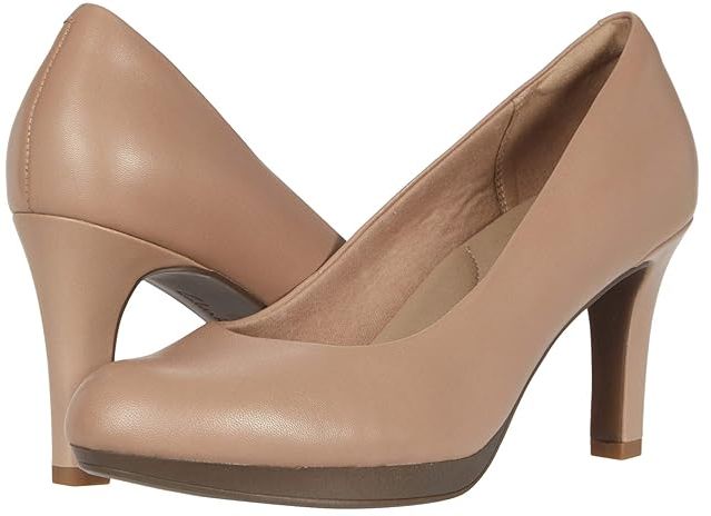 Adriel Viola (Praline Leather) High Heels