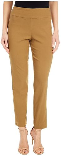 Pull-On Ankle Pants (Camel) Women's Dress Pants