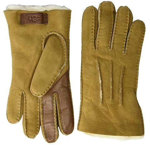 Contrast Water Resistant Sheepskin Tech Gloves (Chestnut) Extreme Cold Weather Gloves