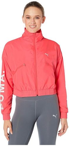 Chase Woven Jacket (Pink Alert) Women's Coat