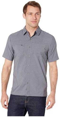 Innesdale Short Sleeve Shirt (Steel Onyx) Men's Short Sleeve Button Up