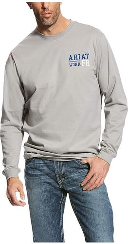 FR Americana Graphic T-Shirt (Silver Fox) Men's Clothing