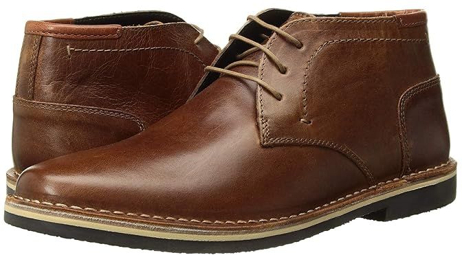 Harken (Cognac Leather) Men's Lace-up Boots