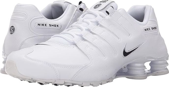 Shox NZ EU (White/Black/Triple White) Men's Running Shoes