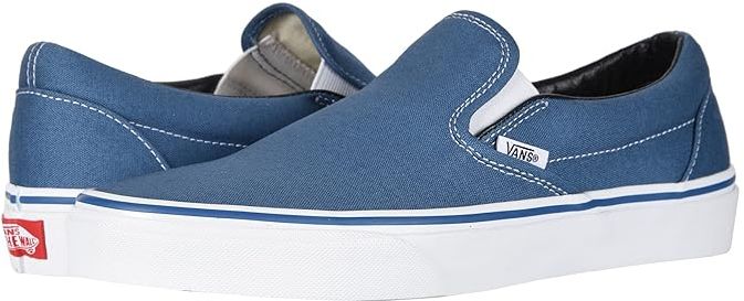 Classic Slip-On Core Classics (Navy (Canvas)) Shoes