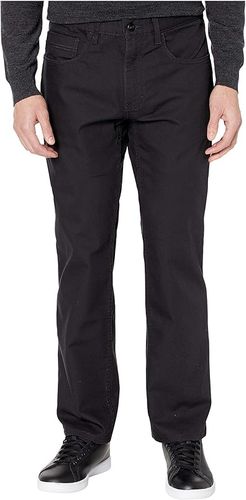 8 Series Flex Canvas Work Pants (Jet Black) Men's Casual Pants