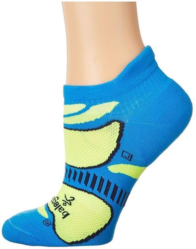 Ultra Light No Show (French Blue/Lime) Women's Crew Cut Socks Shoes