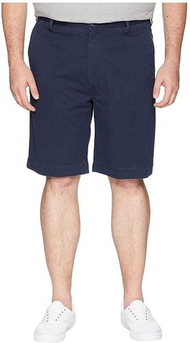 Big Tall Stretch Flat Shorts (Nautical Ink) Men's Shorts