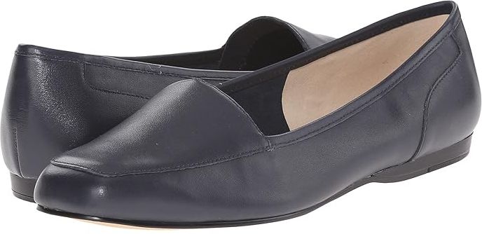 Liberty (Navy Leather) Women's Slip on  Shoes