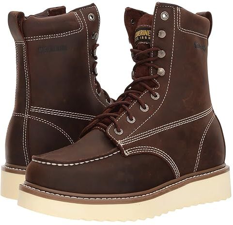 Loader 8 Boot Soft Toe (Brown) Men's Work Boots