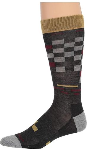 Derby Crew Light (Charcoal) Men's Crew Cut Socks Shoes