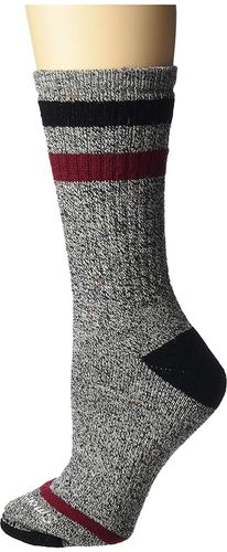 Hike Heavy Heritage Crew (Black) Women's Crew Cut Socks Shoes