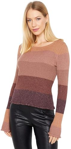 Alora Sweater (Grape Multi) Women's Clothing