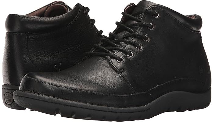 Nigel Boot (Black Full Grain) Men's Lace-up Boots