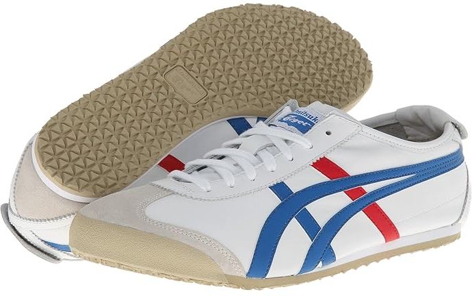 Mexico 66 (White/Blue) Lace up casual Shoes