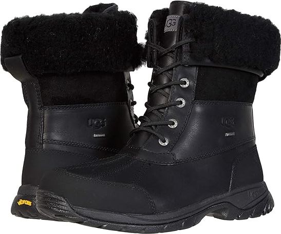 Butte (Black Leather) Men's Waterproof Boots