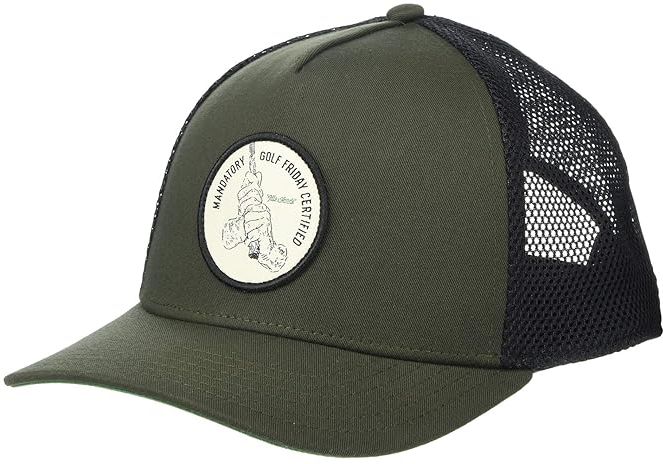 Mandatory Golf Friday Certified Hat (Olive) Caps