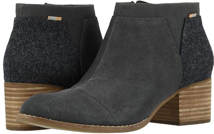 Loren (Forged Iron Grey Suede/Felt) Women's Shoes