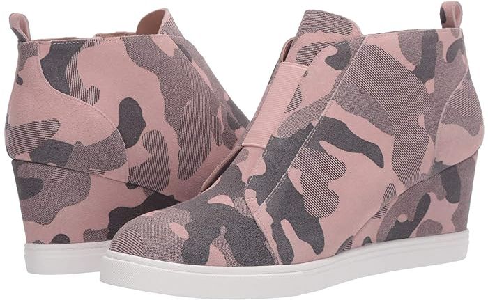 Felicia Wedge Sneaker (Blush Pink) Women's Shoes