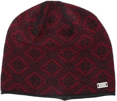 Christiania Hat (Ruby Melange/Dark Charcoal) Beanies