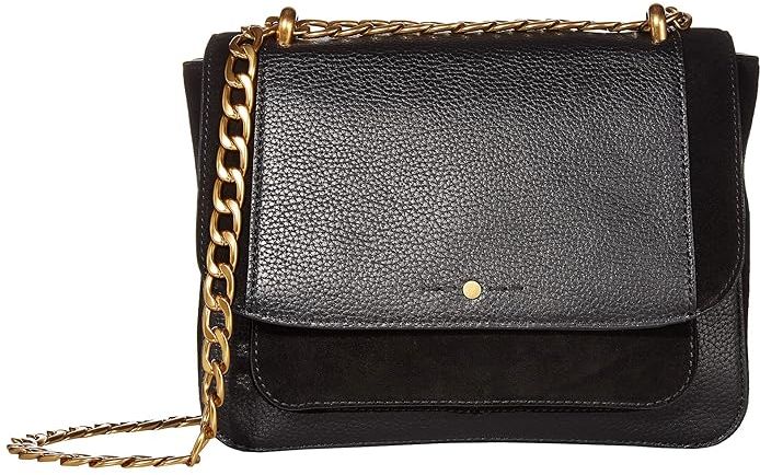 Large Chain Shoulder Bag (Black) Handbags