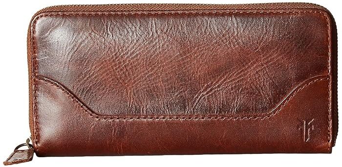 Melissa Zip Wallet (Cognac) Wallet